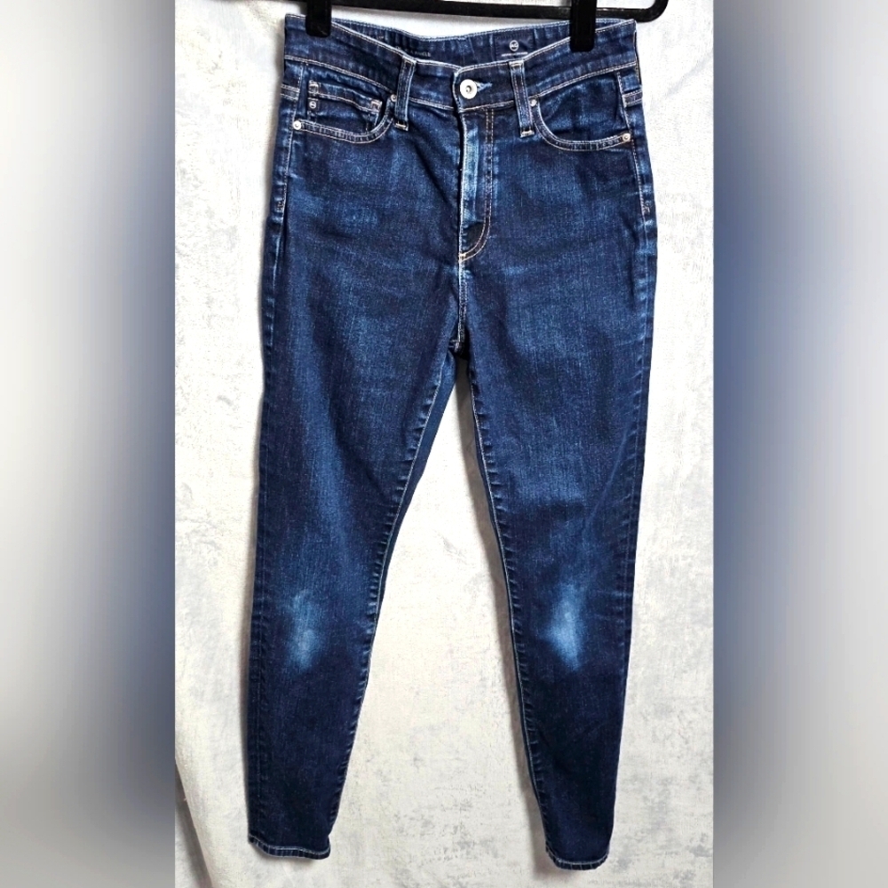 AG Adriano Goldschmeid “The Mila Ankle” Super High Rise Skinny Dark - Size 26